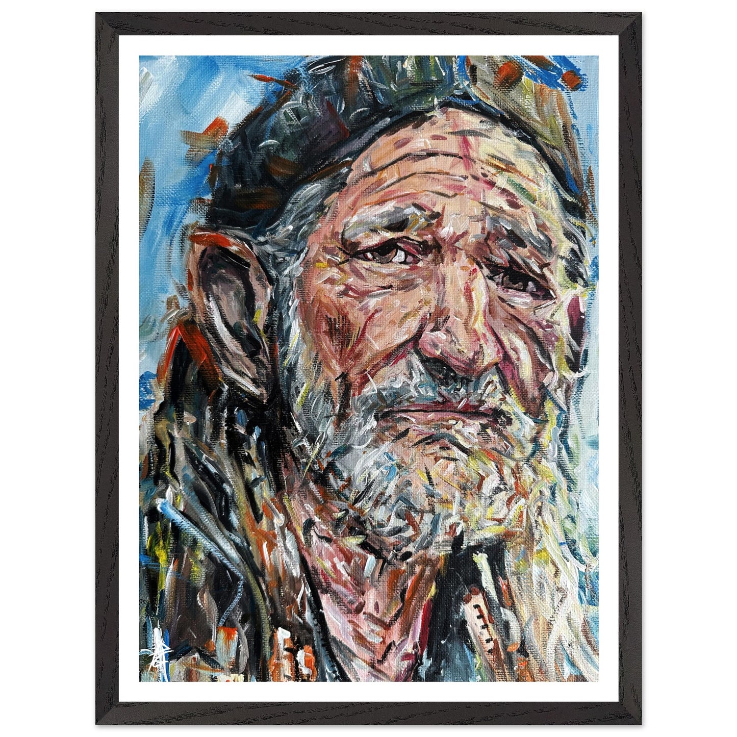 Willie Nelson | Giclee Fine Art Print - The Art of Peter Gray