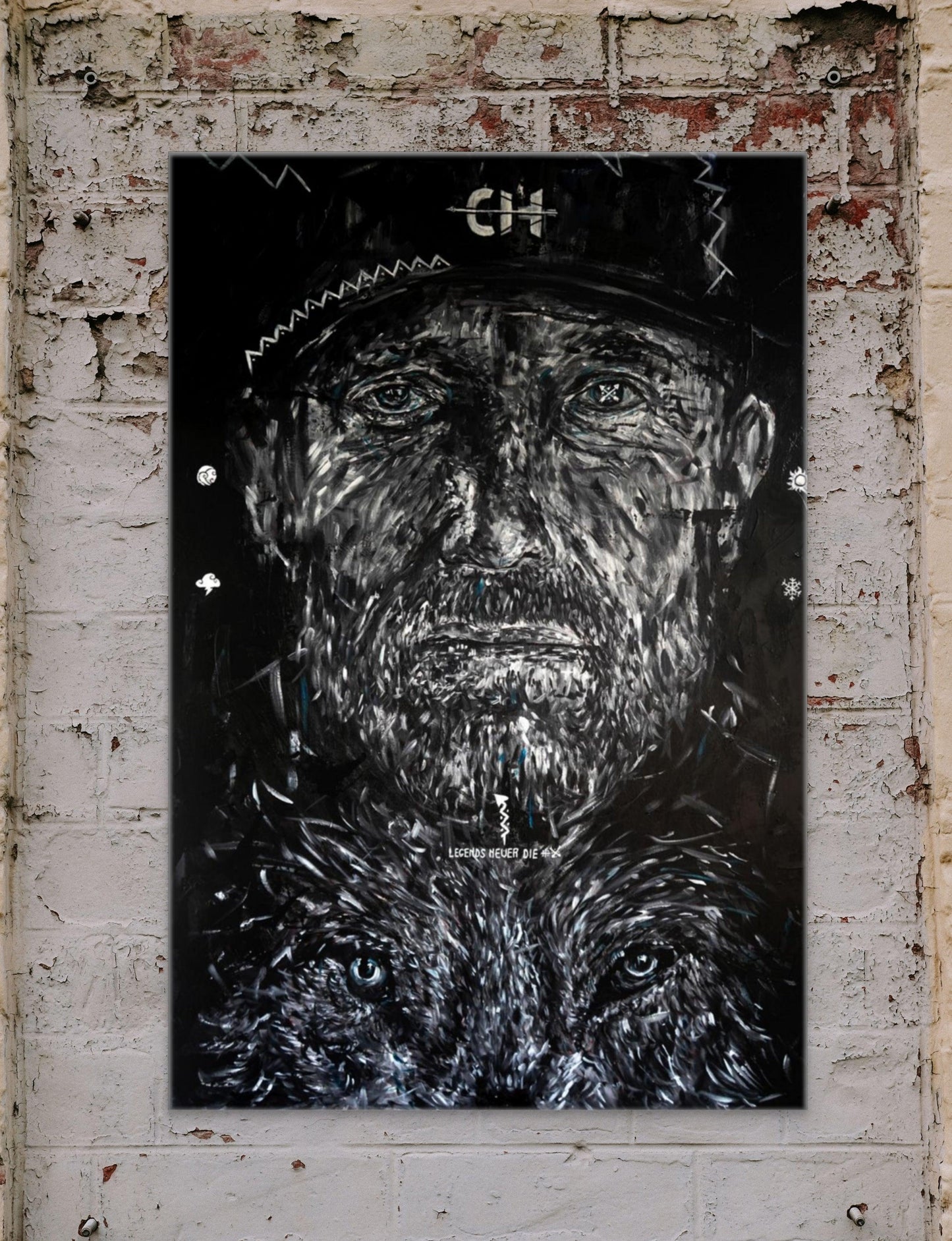 Cameron Hanes: Path of the Wolf | Original Painting - The Art of Peter Gray