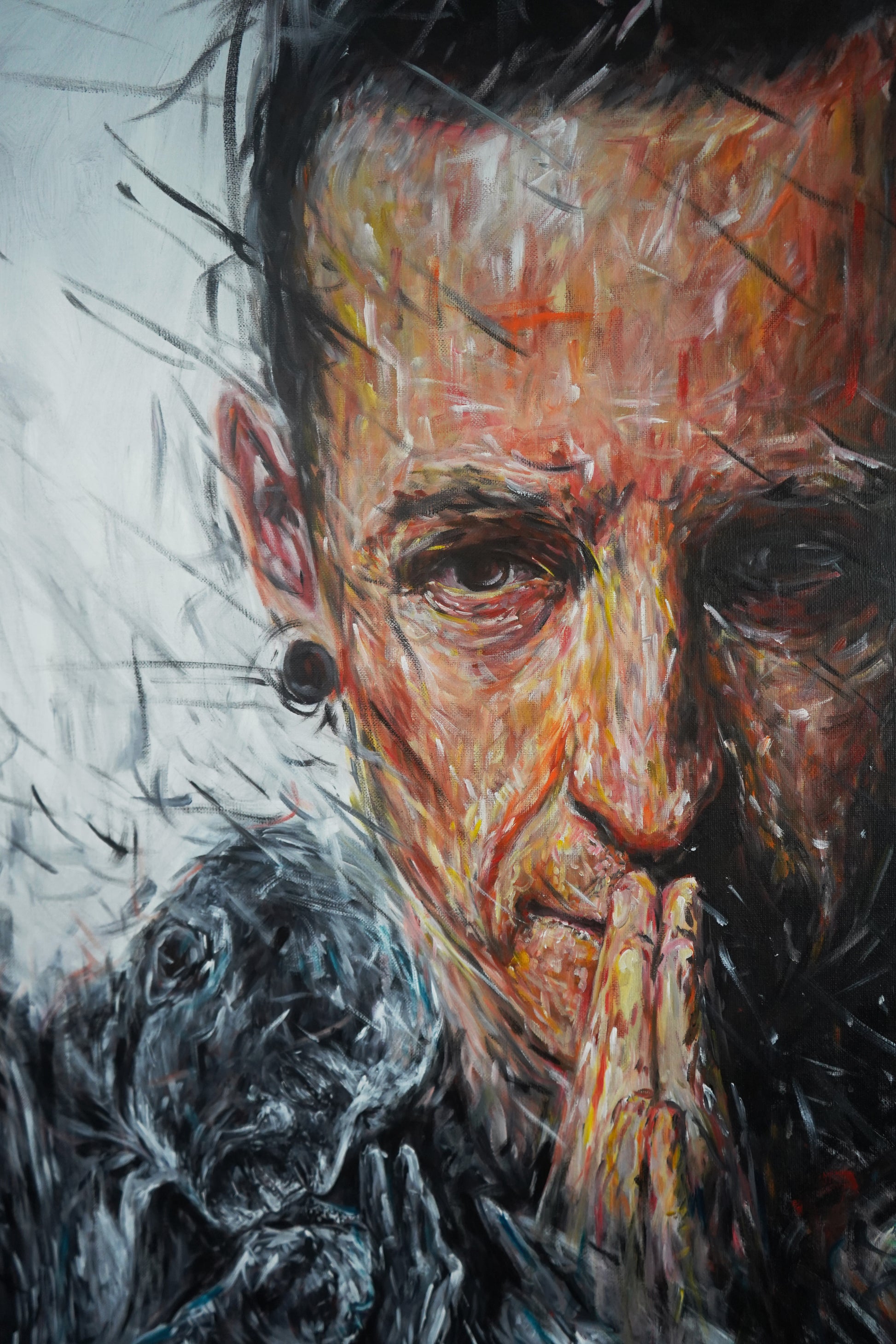 Chester Bennington: One More Light | Original Painting - The Art of Peter Gray