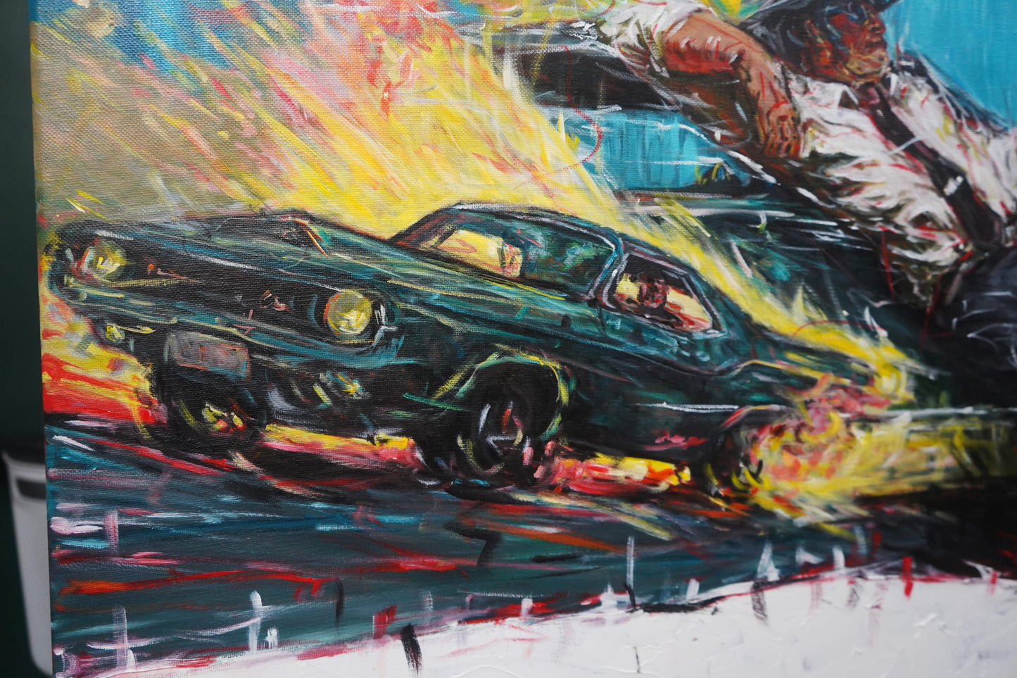 Fine Art Print reproduced from an original acrylic painting by Northern Ireland artist Peter Gray.