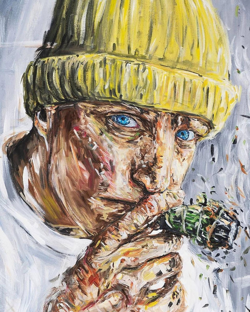 Original acrylic painting by Northern ireland artist Peter Gray.